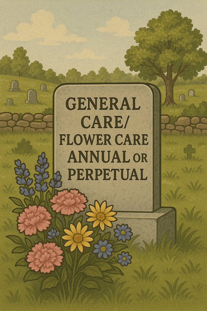 General Care / Flower Care: Annual or Perpetual